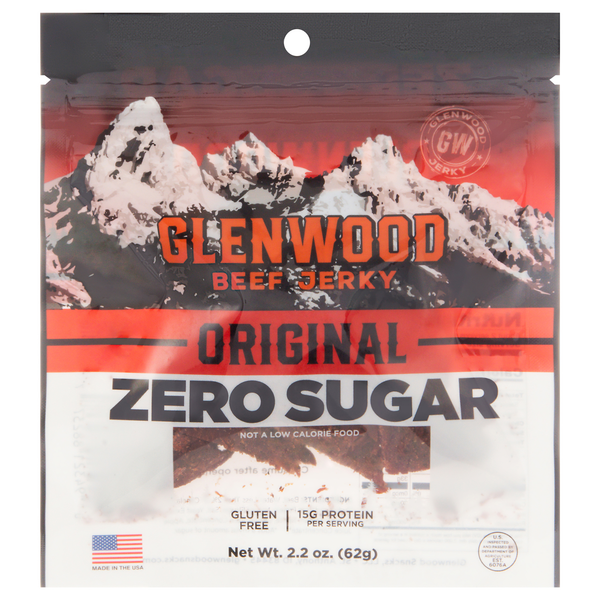 Glenwood Zero Sugar Original Beef Jerky
