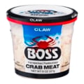 Boss Wild Caught Handpicked Claw Crab Meat Fresh