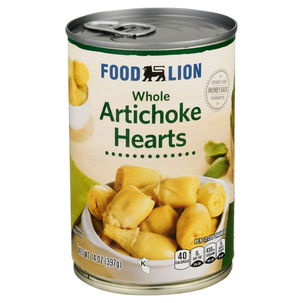 Save on Food Lion Artichoke Hearts Whole Order Online Delivery Food Lion