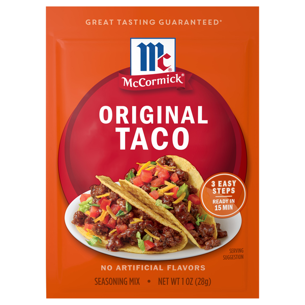 McCormick Original Taco Seasoning Mix Packet
