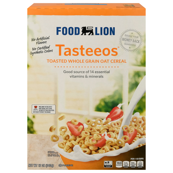 Food Lion Tasteeos Toasted Oat Cereal