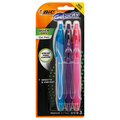 BIC Gel-ocity Quick Dry Gel Pens Assorted Ink Medium Point