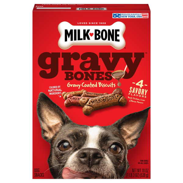 Milk-Bone Gravy Bones Coated Dog Biscuits
