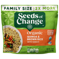 Seeds of Change Organic Quinoa & Brown Rice with Garlic Family Size