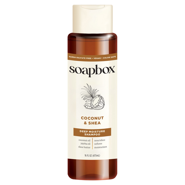 Soapbox Coconut Oil Shampoo Moisture & Nourish