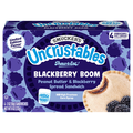 Smucker's Uncrustables Peanut Butter & Blackberry Sandwiches - 3 ct Frozen