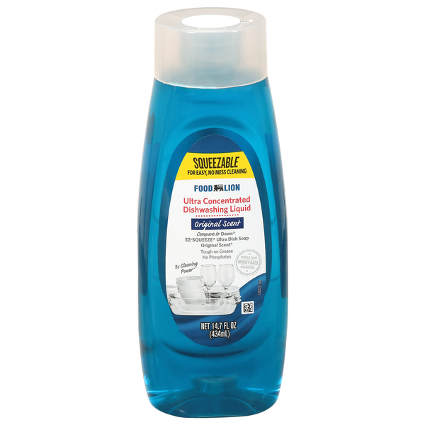 Food Lion Ultra Concentrated Original Scent Liquid Dish Soap
