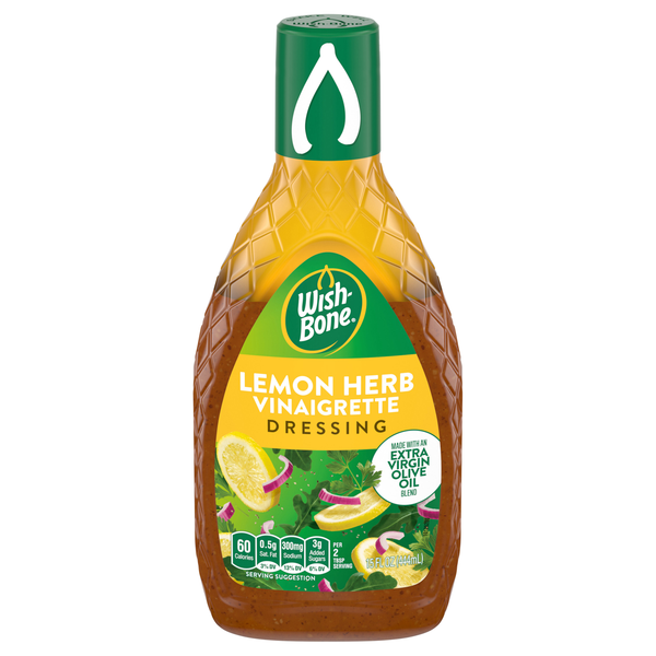 Wish-Bone Lemon Herb Vinaigrette Dressing with Olive Oil
