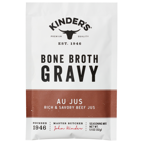 Kinder's Au Jus Bone Broth Gravy Seasoning Mix Packet