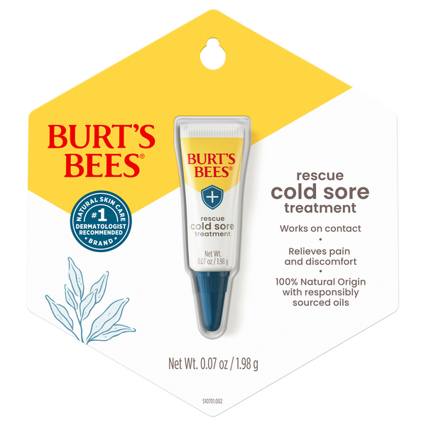 Save on Burt's Bees Rapid Rescue Cold Sore Treatment Order Online