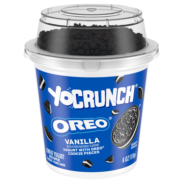 YoCrunch Low Fat Oreo Vanilla Yogurt Cup