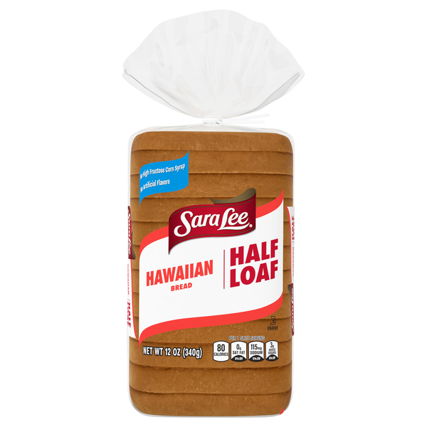 Sara Lee Hawaiian Sliced Bread Half Loaf