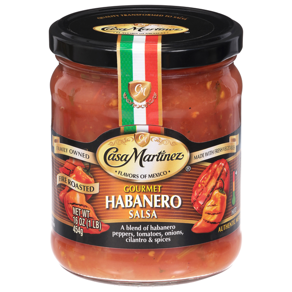 Casa Martinez Fire Roasted Gourmet Habanero Salsa