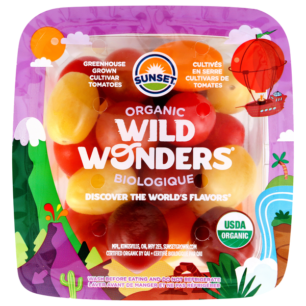 Sunset Organic Wild Wonders Cherry & Grape Tomatoes