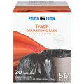 Food Lion Trash Bags Drawstring 30 Gallon