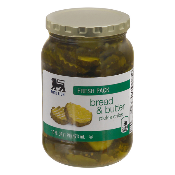 Save on Food Lion Bread & Butter Pickle Chips Fresh Pack Order Online