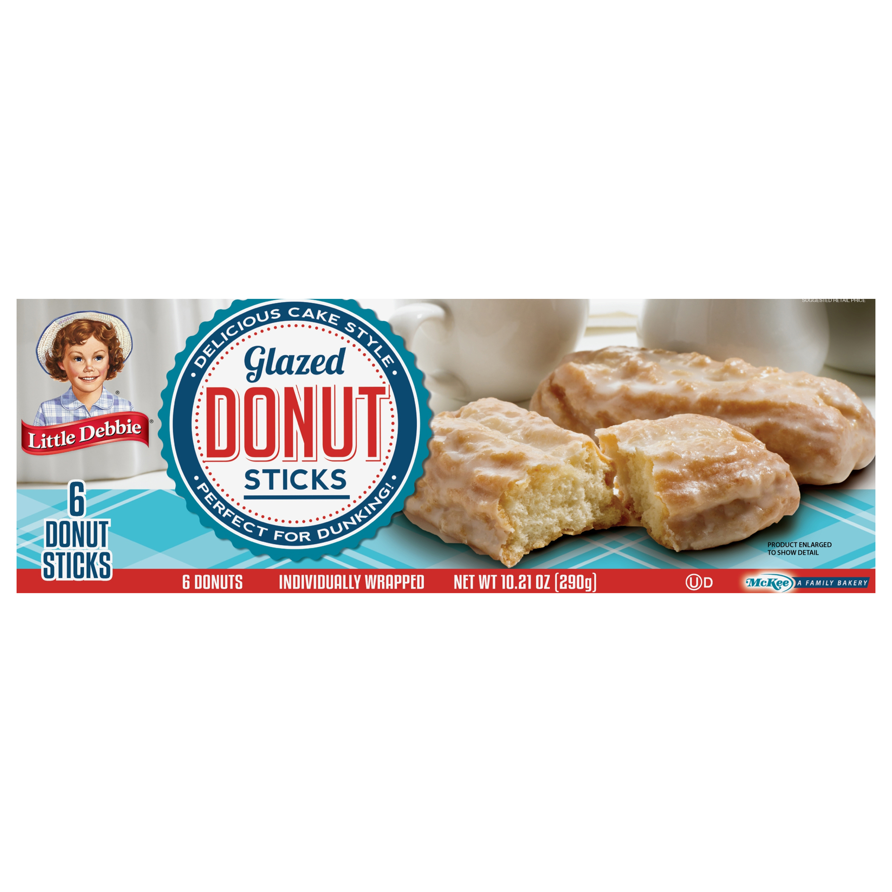 Little Debbie Little Debbie Glazed Donut Sticks - 6 ct