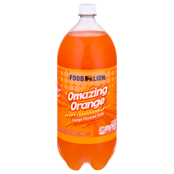 Food Lion Omazing Orange Soda Caffeine Free