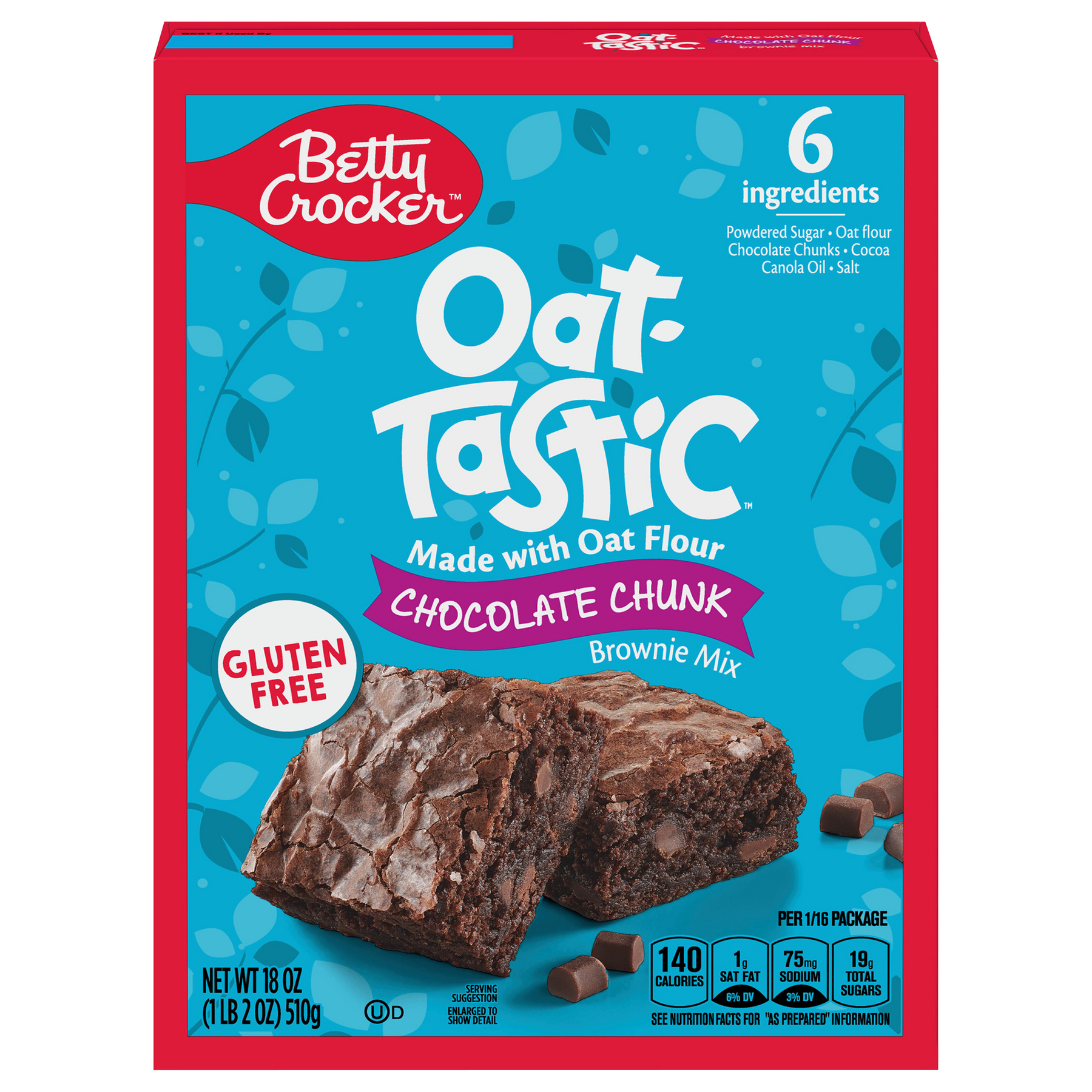 Betty Crocker Betty Crocker Oat Tastic Brownie Mix Chocolate Chunk