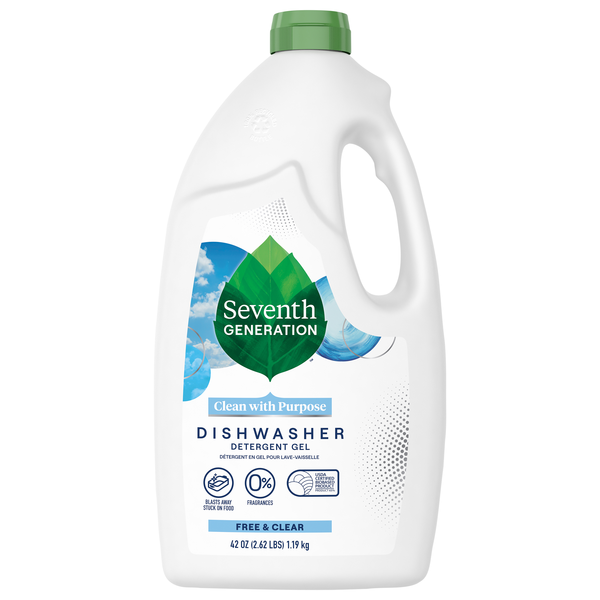 Seventh Generation Free & Clear Dishwasher Detergent Gel
