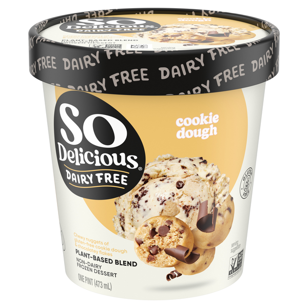 So Delicious Dairy Free Cookie Dough Coconutmilk Frozen Dessert