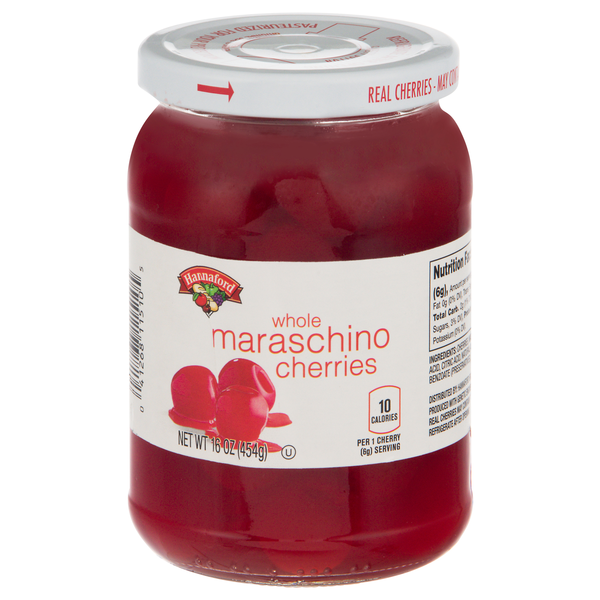Hannaford Whole Maraschino Cherries