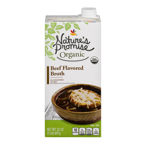 Nature's Promise Organic Beef Flavored Broth