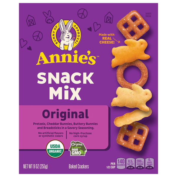 Annie's Homegrown Snack Mix Original Organic
