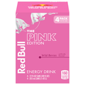 Red Bull The Pink Edition Wild Berries Energy Drink - 4 pk