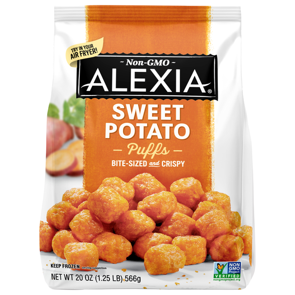 Alexia Crispy Bite Sized Sweet Potato Puffs Frozen
