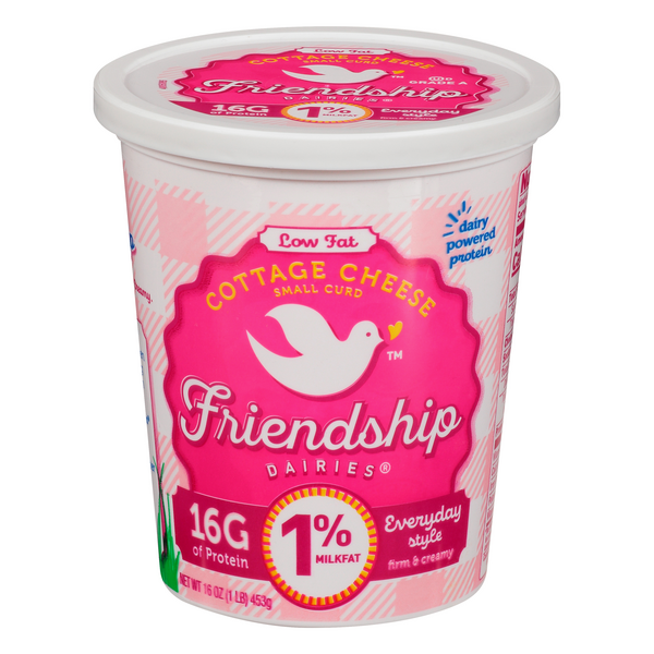 Save on Friendship Dairies Cottage Cheese Low Fat 1 Milkfat Order
