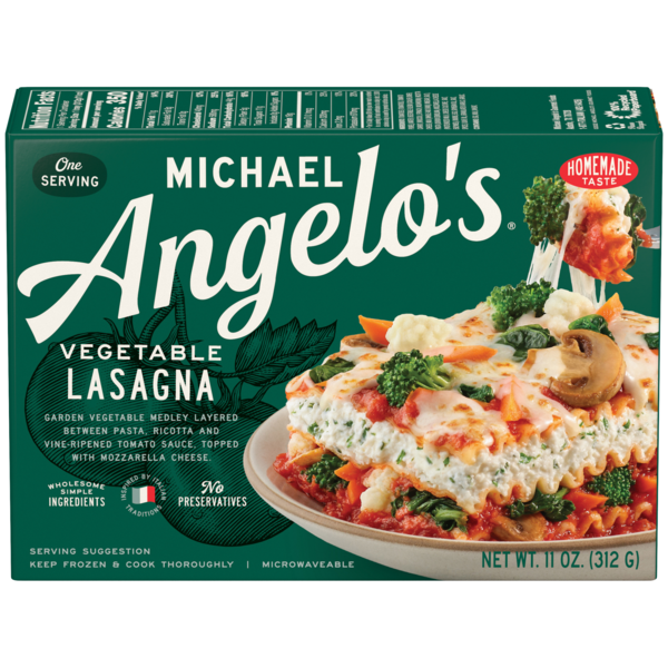 Michael Angelo's Vegetable Lasagna Frozen Meal