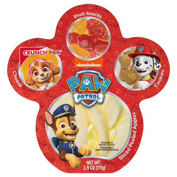Crunch Pak Paw Patrol Peeled Apple Slices Cheese Fruit Snacks & Cookies