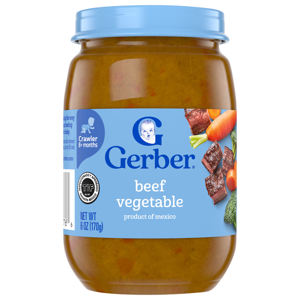 Gerber 3rd Baby Food Beef Vegetable