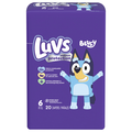 Luvs Platinum Protection Bluey Size 6 Baby Diapers 35+ lb