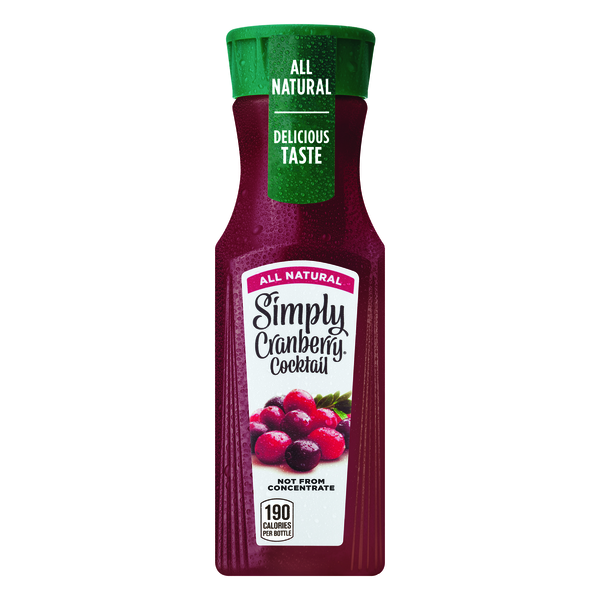 Simply All Natural Cranberry Juice Cocktail