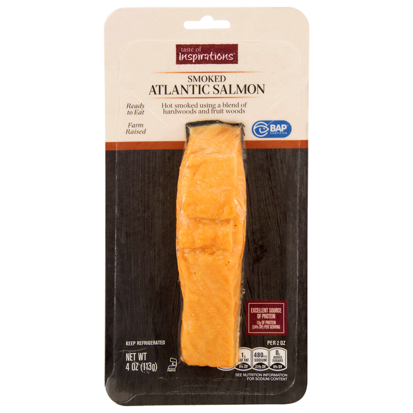 Taste of Inspirations Farm Raised Smoked Atlantic Salmon