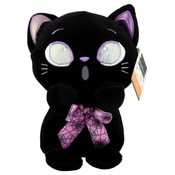 Smart Living Halloween Plush Black Cat
