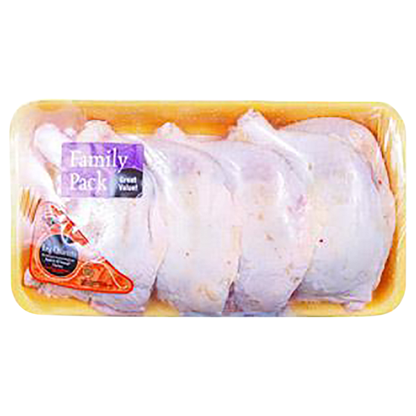 Hannaford Grade A Chicken Leg Quarters Family Pack Fresh