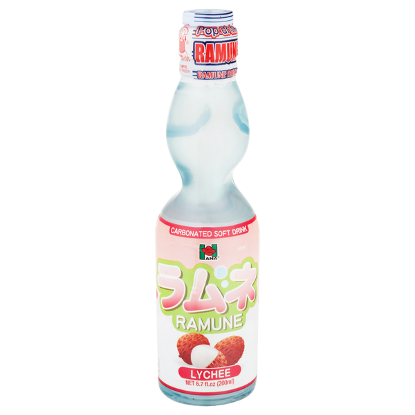Ana Lychee Ramune Carbonated Soft Drink