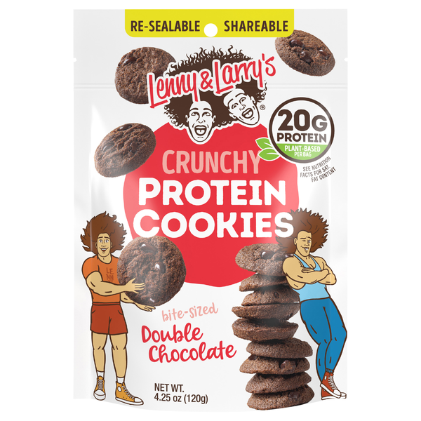 Lenny & Larry's Double Chocolate Protein Complete Crunchy Cookies