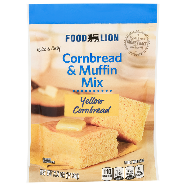 Food Lion Yellow Cornbread & Muffin Mix