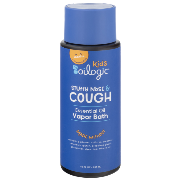 Oilogic Kids Stuffy Nose & Cough Essential Oil Vapor Bath Soak