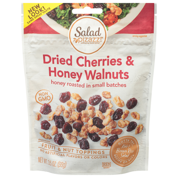 Salad Pizazz! Dried Cherries & Honey Walnuts Toppings