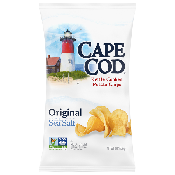 Cape Cod Original with Sea Salt Kettle Cooked Potato Chips