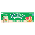Waterloo Melon Medley Sparkling Water - 12 pk