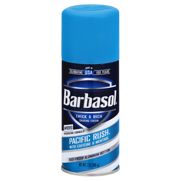 Save on Barbasol Shaving Cream Pacific Rush With Caffeine & Menthol