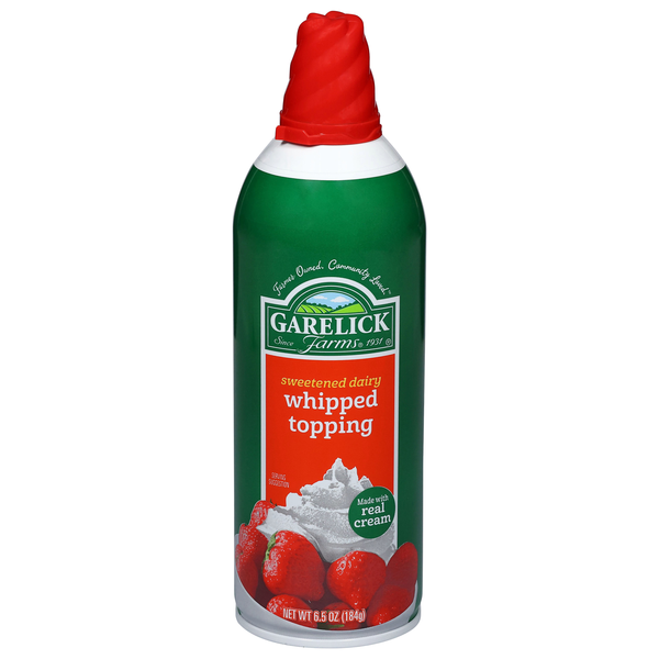Garelick Farms Sweetened Dairy Whipped Topping