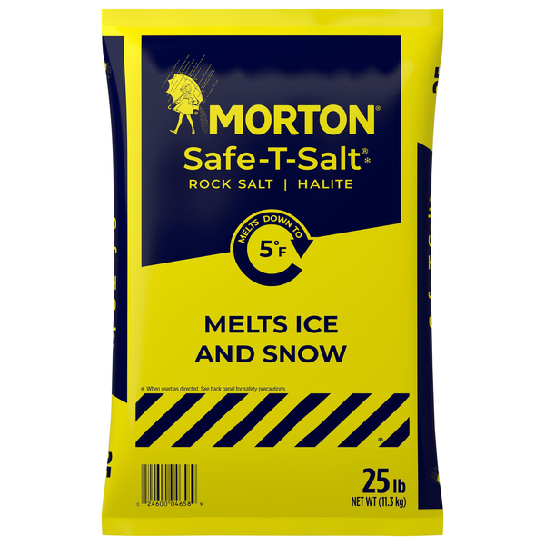 Morton Safe-T-Salt Ice Melt Rock Salt
