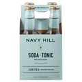 Navy Hill Juniper Soda + Tonic with Electrolytes - 4 pk